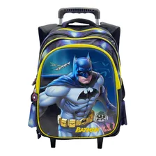 Kit Mochila Infantil Rodinhas Escolar 3d - Batman Foto mini 3