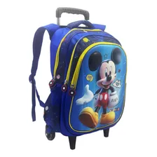 Kit Mochila Infantil Rodinhas Escolar 3d - Mickey Foto mini 2