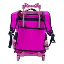 Kit Mochila Infantil Rodinhas Escolar 3d - Minnie Foto mini 4