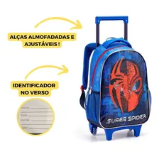 Kit Mochila Infantil Rodinhas Homem Spider Aranha Foto mini 3