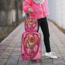 Kit Mochila Patrulha Canina Feminina + Lancheira Térmica Foto mini  2