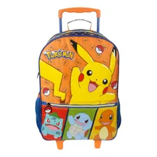 Kit Mochila Rodinhas + Lancheira + Estojo Pokemon Foto mini 4