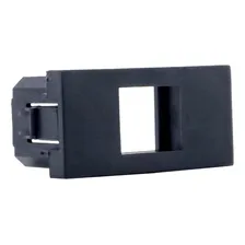 Kit Módulo De Tampa Para Jack Tomada Pial Plus+ Rj45 5 Peças Foto mini  2