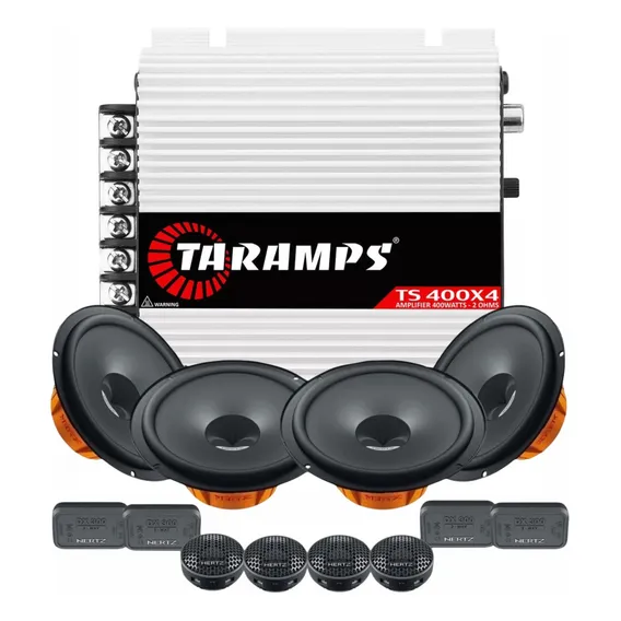 Kit Modulo Som Ts400 inclui 2 Pares Kit 2 Vias Hertz Dsk 165.3 Foto 1