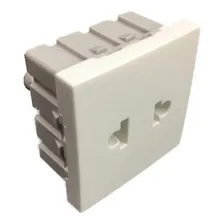 Kit Modulo Tomada Padrao Americano 615000 Pial (5pç) Cor Branco Foto mini 3