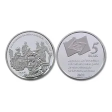 Kit Moedas 2 E 5 Reais Bicentenario 200 Anos Independencia Foto mini 3