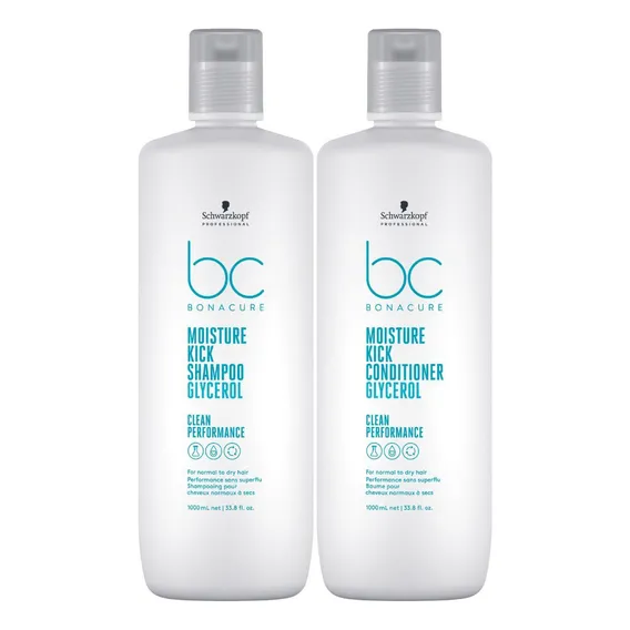 Kit Moisture Kick Bonacure Clean Schwarzkopf Shampoo E Condi Foto 1