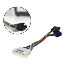 Kit Moldura 2din 7'' Pol. +cabos Originais S10/trailblazer Foto mini 4