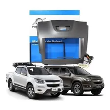 Kit Moldura 2din 7'' Pol. +cabos Originais S10/trailblazer Foto mini 1