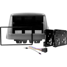 Kit Moldura 2din Doblo 2002 A 2022 Chicote Som Antena Cinza Foto mini 1