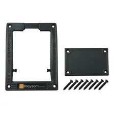 Kit Moldura Adaptador Captador Fishman P/ Violão Yamaha Apx Cor Preto Foto mini 2