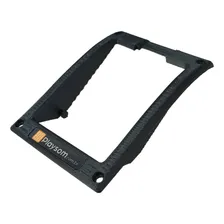 Kit Moldura Adaptador Captador Fishman P/ Violão Yamaha Apx Cor Preto Foto mini 3