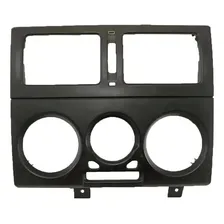Kit Moldura Ar + Moldura Rádio 1 Din Preta Palio 2007 A 2012 Cor Preto Foto mini 4