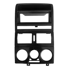 Kit Moldura Rádio 1 Din Painel Fiat Palio Siena Strada Preta Foto mini 1