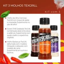 Kit Molho Texgrill Alho + Barbecue + Pimenta Agridoce Foto mini  2