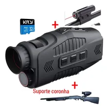 Kit Monóculo Night Vision 5x Zoom 300m C/ Suporte Coronha Foto  mini 1