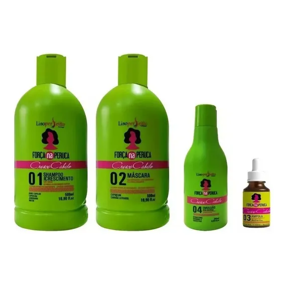 Kit Monovin Pro A Crescimento Capilar 4 Itens Foto 1