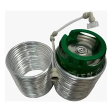 Kit Montagem Chopeira Barril 5l Heineken Serpentina Completo Cor Cinza Gelo Foto  mini 1