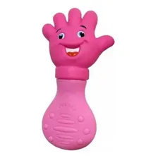 Kit Mordedores Bebe Macio Maozinha E Pezinho Gengiva Cor Rosa Foto mini 4