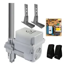 Kit Motor Basculante Garen 1/4 Hp Calha De 1,50m 2 Suportes Foto mini 1