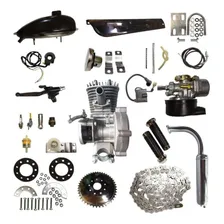 Kit Motor Bicicleta Bike 100cc Completo 2 Tempos Motorizado Foto  mini 1