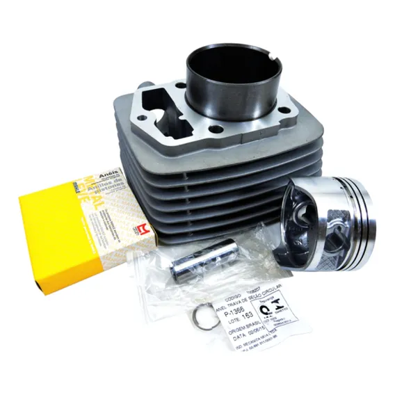 Kit Motor Cilindro/pistão/aneis Strada Cbx/nx/xr200 Foto 1