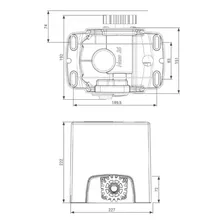 Kit Motor De Portão Rápido Rossi Deslizante Dz Atto Nitro Foto mini  3