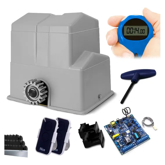 Kit Motor Deslizante Super Flash 1/2 220v Peccinin C/ 2 Tx Foto 1