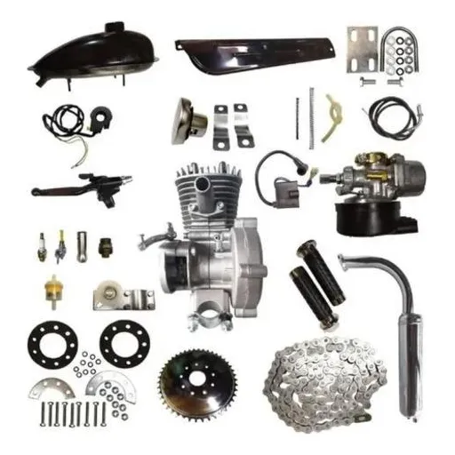 Kit Motor Para Bicicleta Motorizada 80cc Preto Foto 1