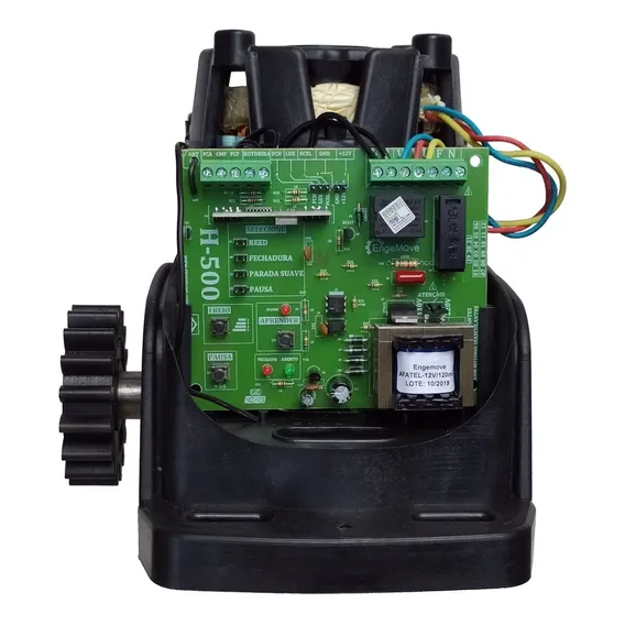 Kit Motor Para Portão Deslizante Dz Turbo Spin Engemove Foto 1