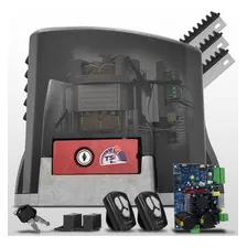 Kit Motor Portão Eletrônico Deslizante Kdz Garen Tsi Pro 1/2hp 4s 800kg Bivolt 4,5m Cremalheira Foto  mini 1