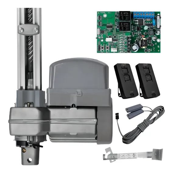 Kit Motor Portão Basculante Ppa Potenza Predial 350kg 220V Foto 1