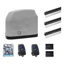 Kit Motor Portão Deslizante Gatter Fast 3000 1/4 Peccinin Cor Branco 220v Foto mini 4