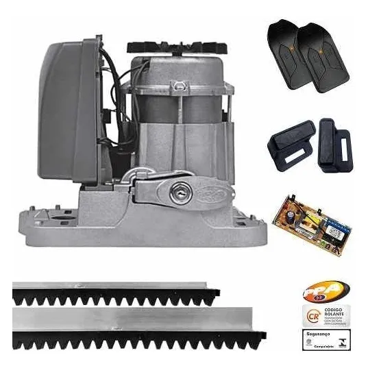 Kit Motor Ppa Portão Automatizador Deslizante Dz Rio 500 Ppa Foto 1