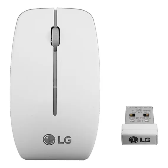 Kit Mouse Sem Fio E Receptor (Dongle) LG V320 V720 Foto 1