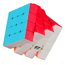 Kit Moyu Qiyi 3 Cubos Mágicos 2x2x2 4x4x4 5x5x5 Stickerless Foto mini 2
