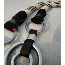 Kit Muladeiro Preto Redea Grossa De Algodão Cabeçada Argolas Foto mini  3