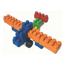 Kit Multiblocos Com 200 Peças - Blocos - Montar - Criança Foto mini 2