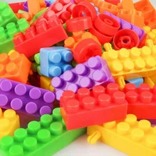 Kit Multiblocos Com 300 Peças - Blocos - Montar - Criança Foto mini 2