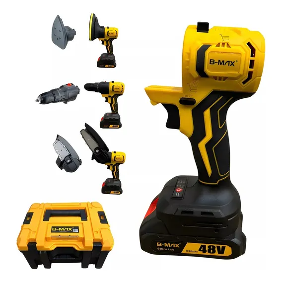 Kit Multifuncional Ferramenta Eletrica Intercambeavel 48v Pr Foto 1