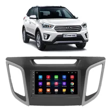 Kit Multimidia Android Creta 2016 A 2021 7 Pol Gps Tv Online Foto mini 1
