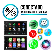 Kit Multimidia Carplay Android Auto Mp5 Citroen C4 Pallas Cor Prata Foto mini 4
