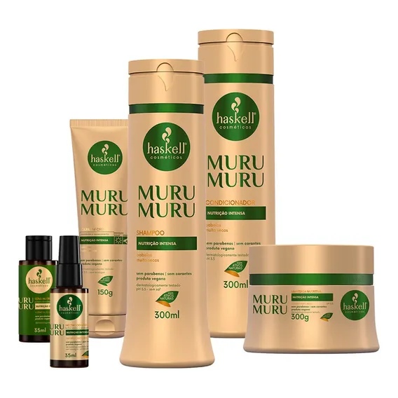 Kit Murumurú Haskell Completo Com 6 Itens- 300ml Foto 1