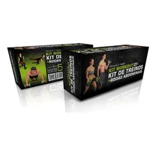 Kit Musculação Exercícios Elástico + Roda Treino Completo Foto mini 3