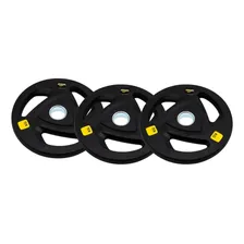 Kit Musculação Jogo De Anilhas Academia Ahead Sports Cor Preto Foto mini 1