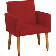 Kit Namoradeira + 2 Poltronas Decorativas Nina Suede Cores Foto mini 4