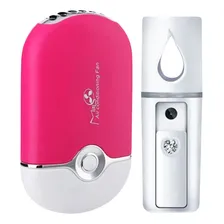 Kit Nano Mister + Mini Ventilador Usb P/ Extensão Cílios Foto mini 1