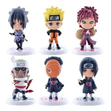 Kit Naruto Com 6 Personagens Bonecos Em Miniatura Foto mini 1