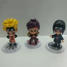 Kit Naruto Com 6 Personagens Bonecos Em Miniatura Foto mini 3
