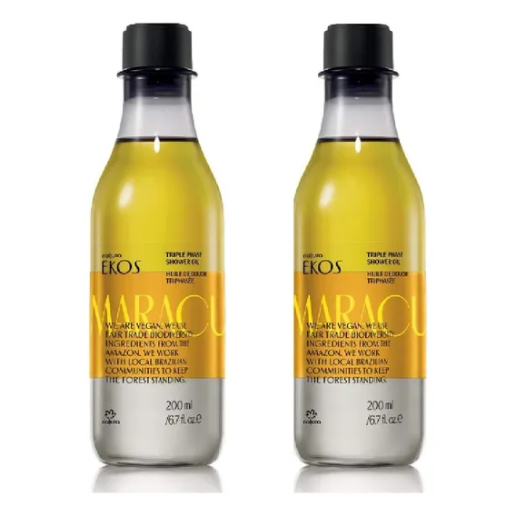 Kit Natura 02 Ekos Óleo Trifásico Corporal Maracuja Foto 1